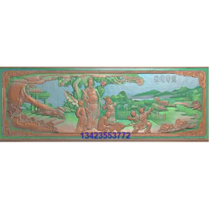 (发邮箱)古建砖雕寺庙人物人物流传冠带