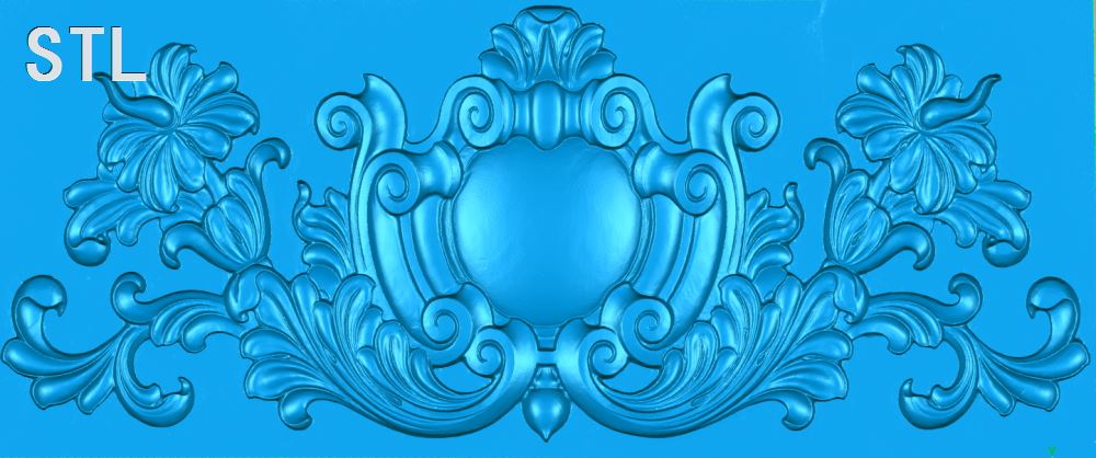 193建材洋花扫描原文件格式STL