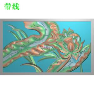 Y-078  荷花 古建