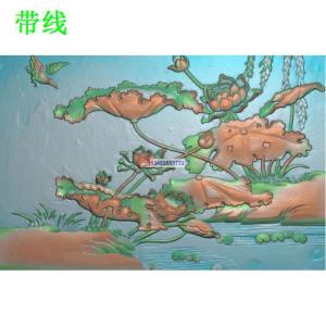 Y-084  荷花 古建