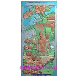 (发邮箱)古建砖雕寺庙人物竖图唐明皇爱牡丹98  48